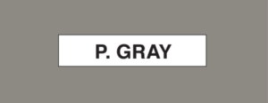 p gray